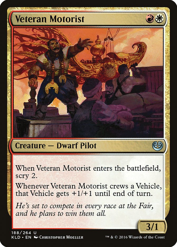 Veteran Motorist [Kaladesh] | Fandemonia Ltd