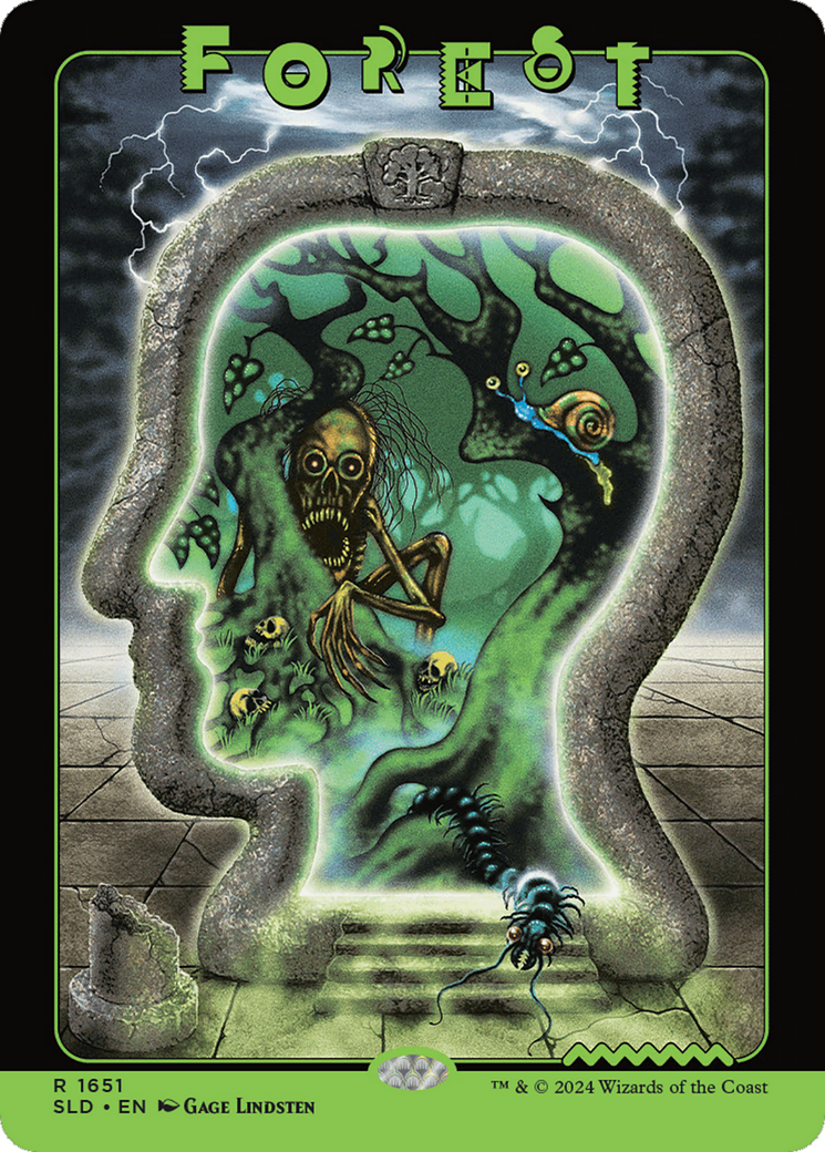 Forest (1651) (Rainbow Foil) [Secret Lair Drop Series] | Fandemonia Ltd