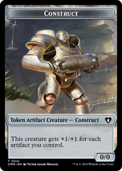 Thopter // Construct (41) Double-Sided Token [Commander Masters Tokens] | Fandemonia Ltd