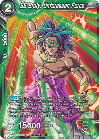 SS Broly, Unforeseen Force (Expansion 4/5 Sealed Tournament) (P-125) [Promotion Cards] | Fandemonia Ltd