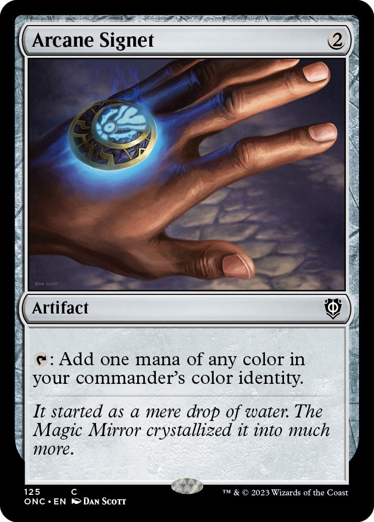 Arcane Signet [Phyrexia: All Will Be One Commander] | Fandemonia Ltd