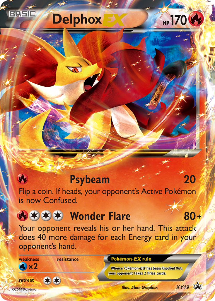 Delphox EX (XY19) [XY: Black Star Promos] | Fandemonia Ltd