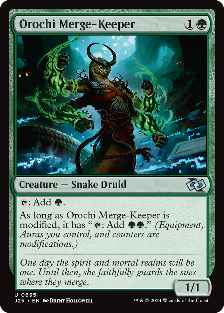 Orochi Merge-Keeper [Foundations Jumpstart] | Fandemonia Ltd