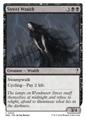 Street Wraith (White Border) [Mystery Booster 2] | Fandemonia Ltd