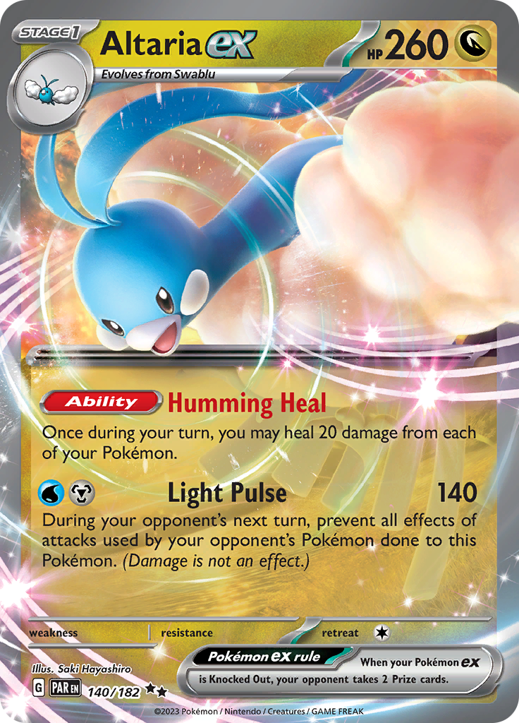 Altaria ex (140/182) [Scarlet & Violet: Paradox Rift] | Fandemonia Ltd