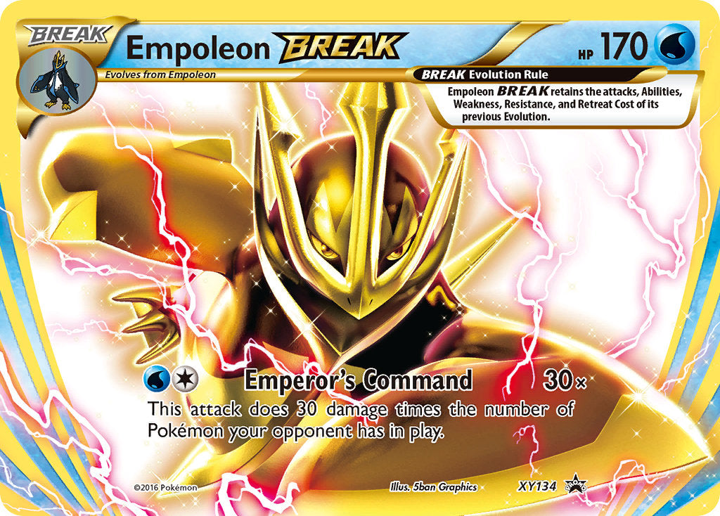 Empoleon BREAK (XY134) [XY: Black Star Promos] | Fandemonia Ltd