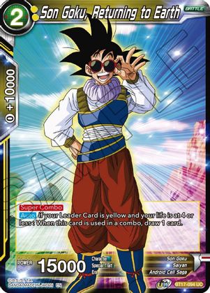 Son Goku, Returning to Earth (BT17-094) [Ultimate Squad] | Fandemonia Ltd