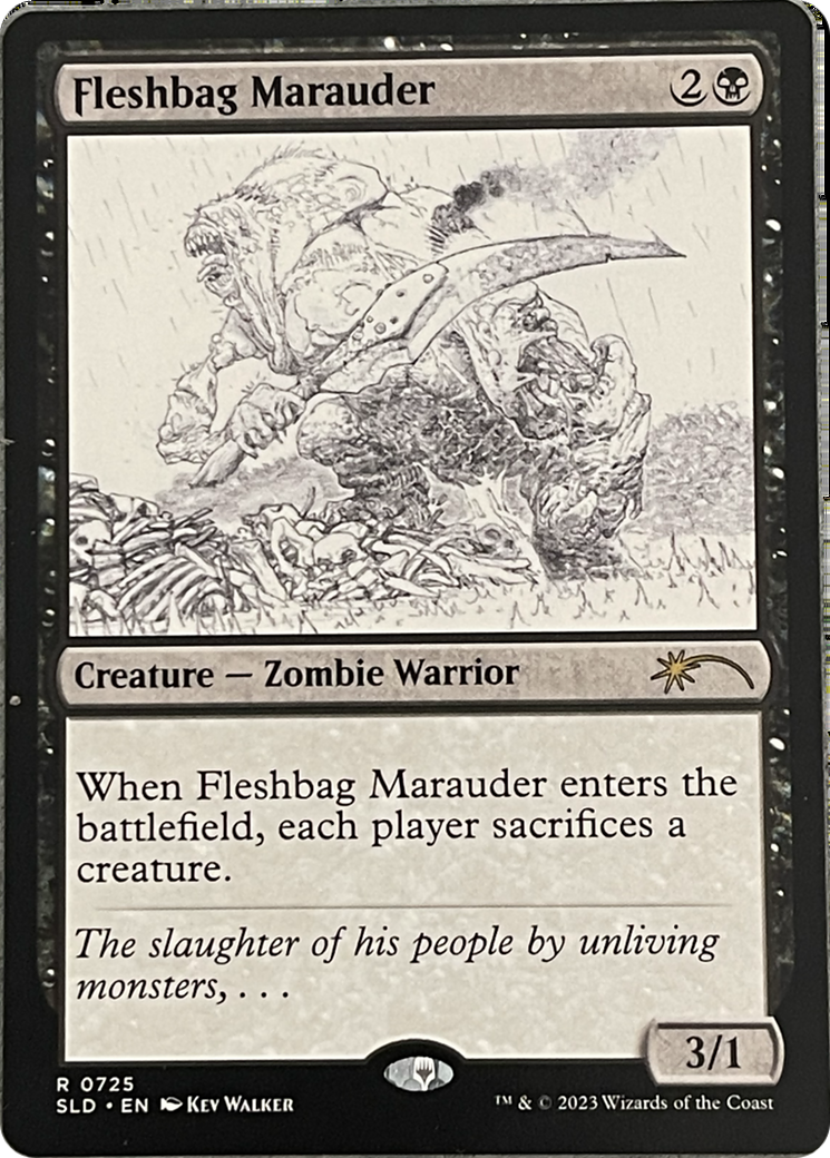 Fleshbag Marauder (Sketch Showcase) [Secret Lair Drop Series] | Fandemonia Ltd