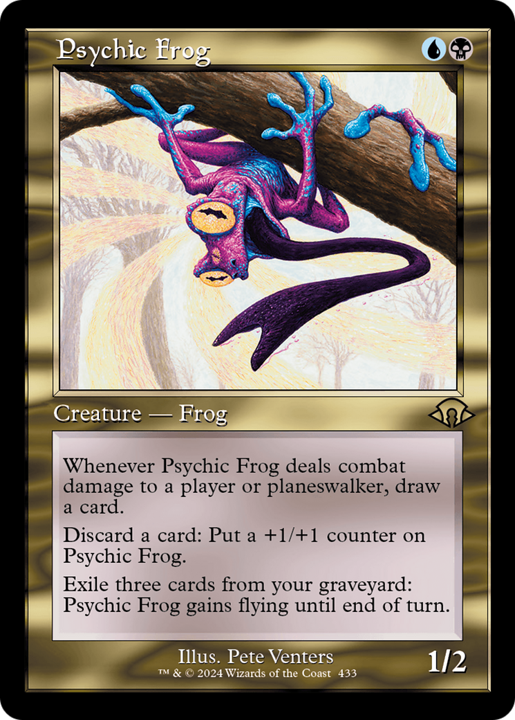 Psychic Frog (Retro) [Modern Horizons 3] | Fandemonia Ltd