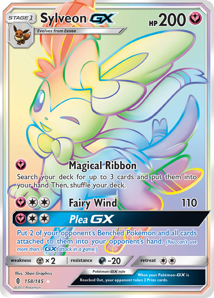 Sylveon GX (158/145) [Sun & Moon: Guardians Rising] | Fandemonia Ltd