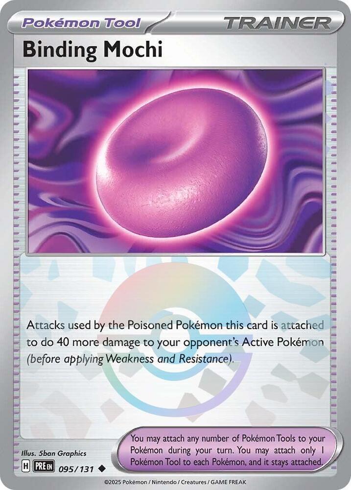 Binding Mochi (095/131) (Poke Ball Pattern) [Scarlet & Violet: Prismatic Evolutions] | Fandemonia Ltd