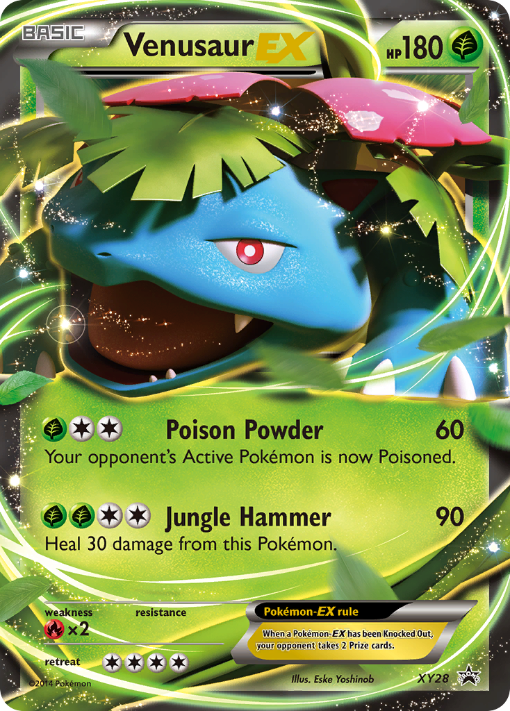 Venusaur EX (XY28) [XY: Black Star Promos] | Fandemonia Ltd