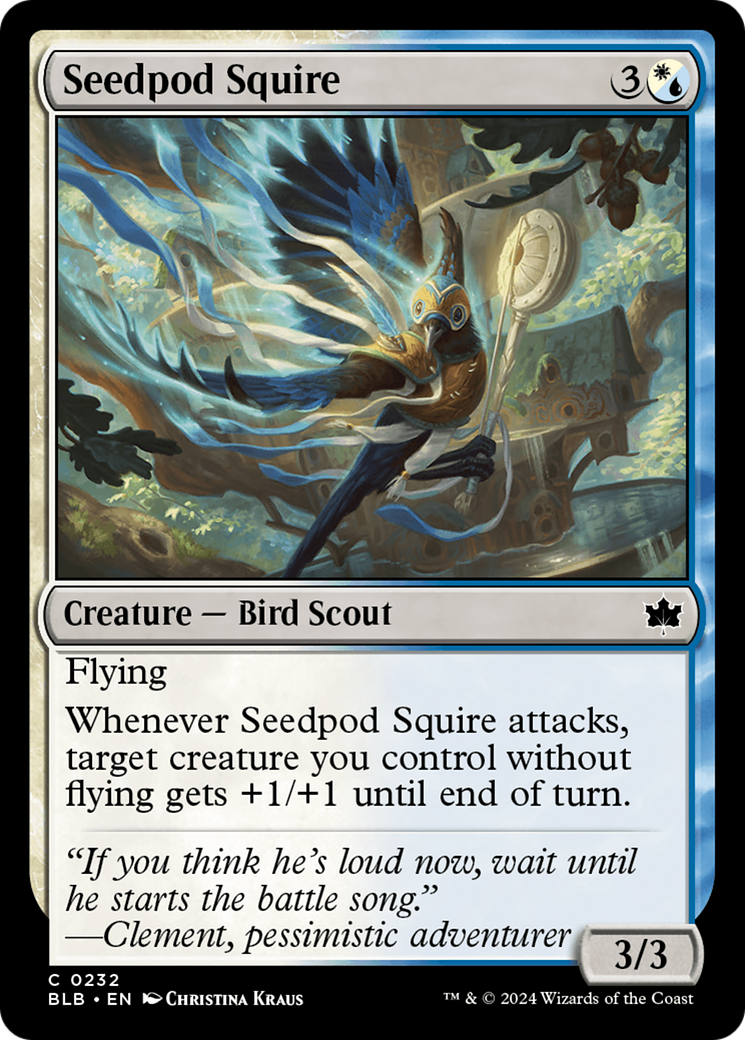 Seedpod Squire [Bloomburrow] | Fandemonia Ltd