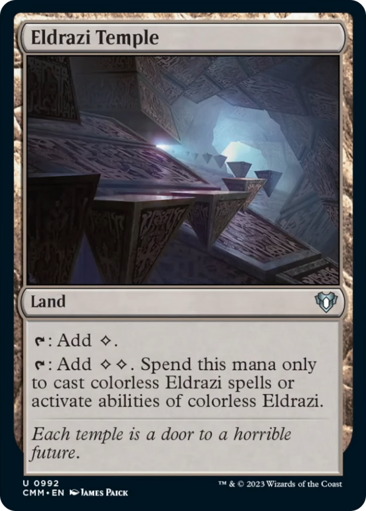 Eldrazi Temple [Commander Masters] | Fandemonia Ltd