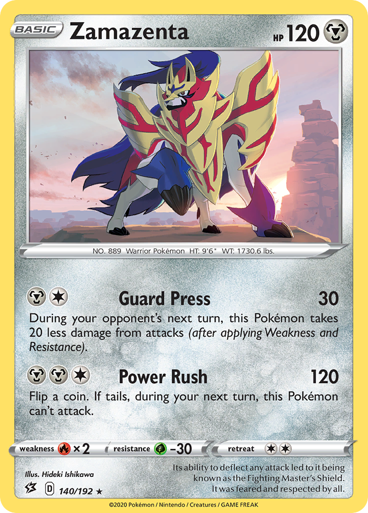 Zamazenta (140/192) [Sword & Shield: Rebel Clash] | Fandemonia Ltd