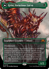 Grist, Voracious Larva // Grist, the Plague Swarm (Borderless) [Modern Horizons 3] | Fandemonia Ltd