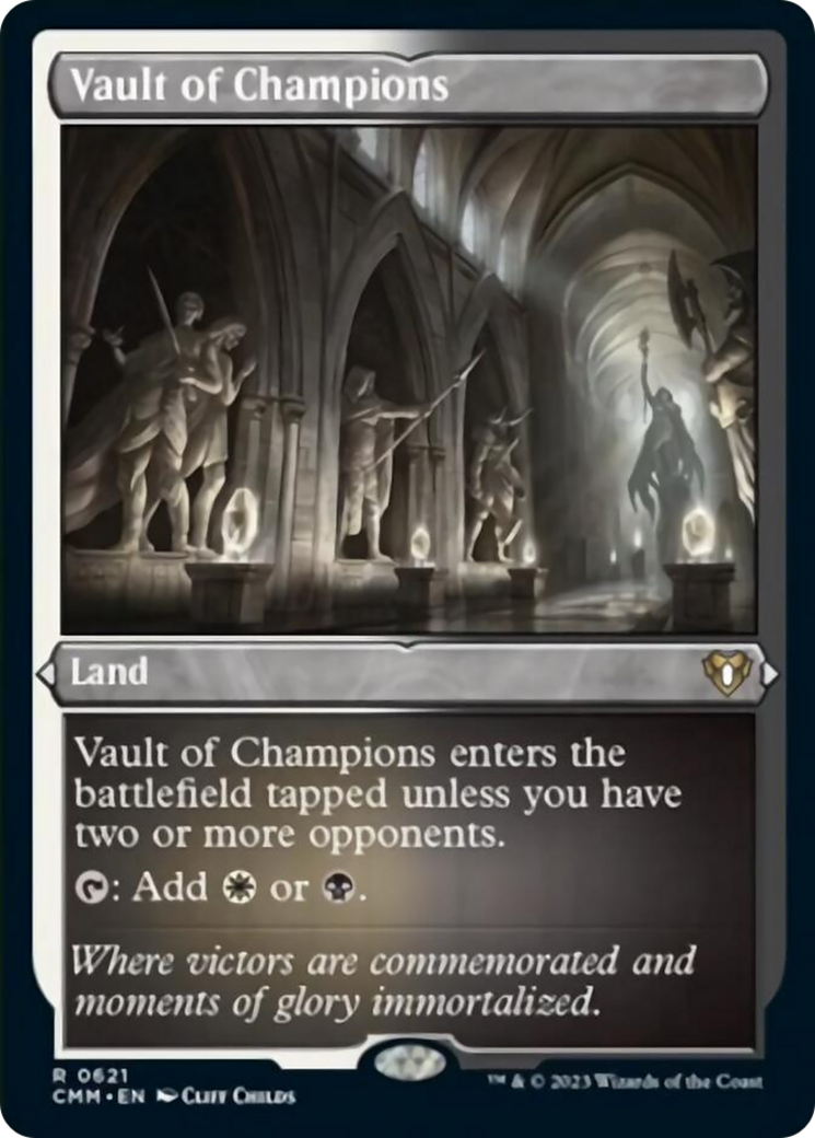 Vault of Champions (Foil Etched) [Commander Masters] | Fandemonia Ltd