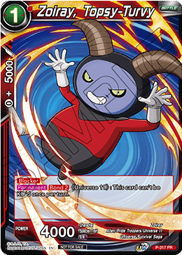 Zoiray, Topsy-Turvy (P-317) [Tournament Promotion Cards] | Fandemonia Ltd