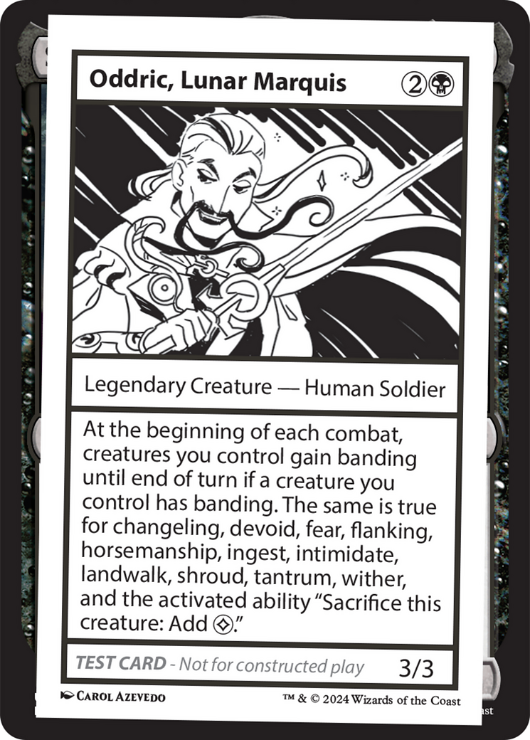 Oddric, Lunar Marquis [Mystery Booster 2 Playtest Cards] | Fandemonia Ltd