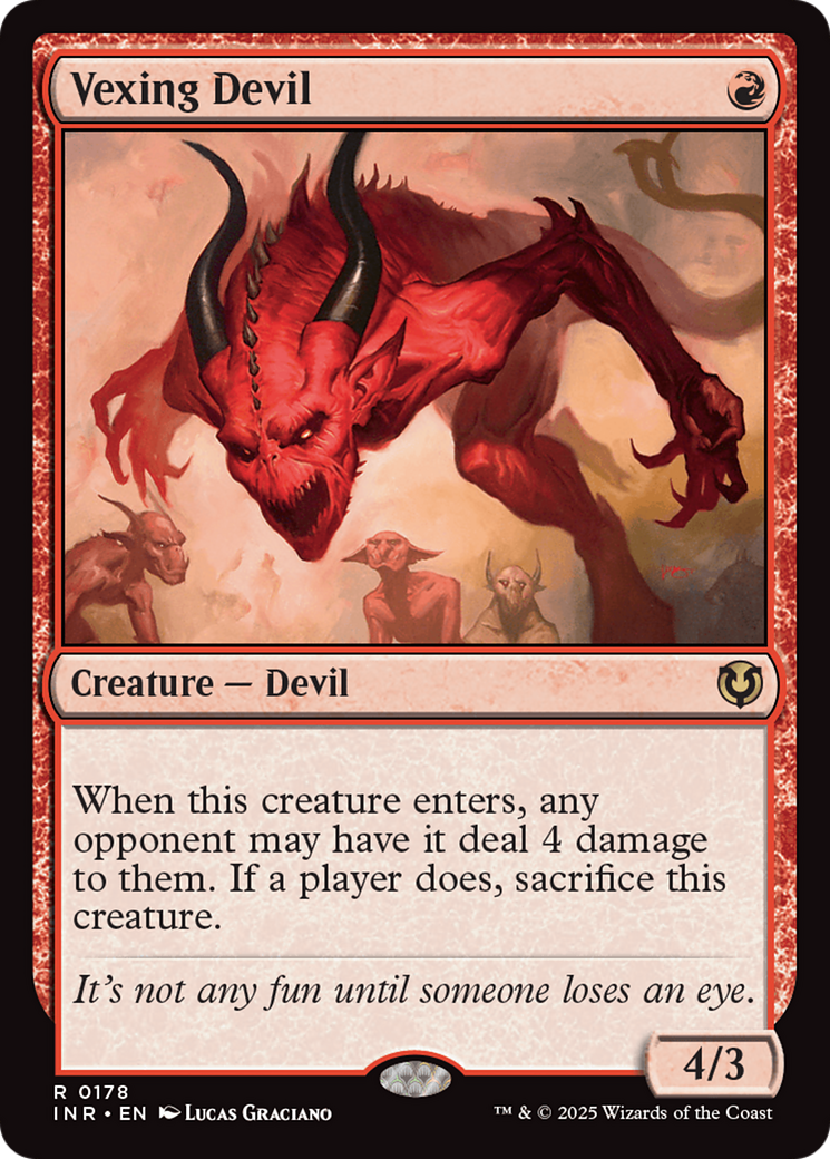 Vexing Devil [Innistrad Remastered] | Fandemonia Ltd