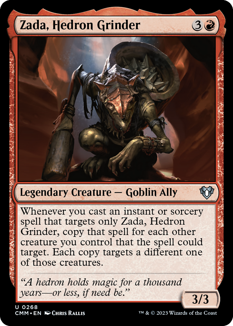 Zada, Hedron Grinder [Commander Masters] | Fandemonia Ltd