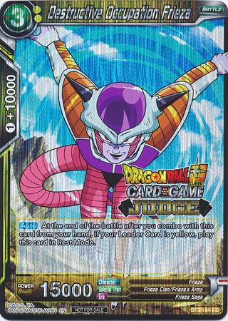 Destructive Occupation Frieza (BT2-104) [Judge Promotion Cards] | Fandemonia Ltd