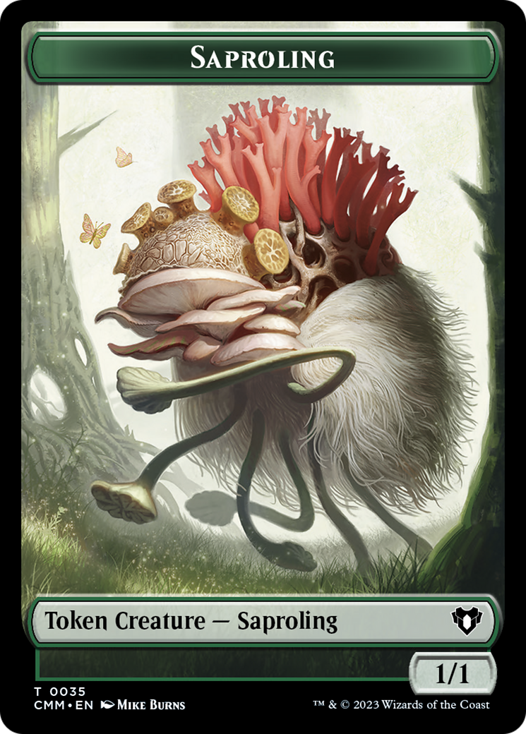 Saproling Token [Commander Masters Tokens] | Fandemonia Ltd