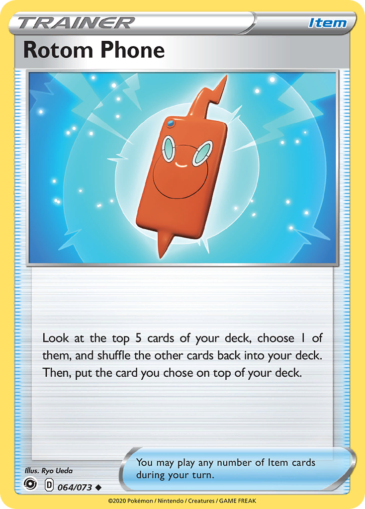 Rotom Phone (064/073) [Sword & Shield: Champion's Path] | Fandemonia Ltd