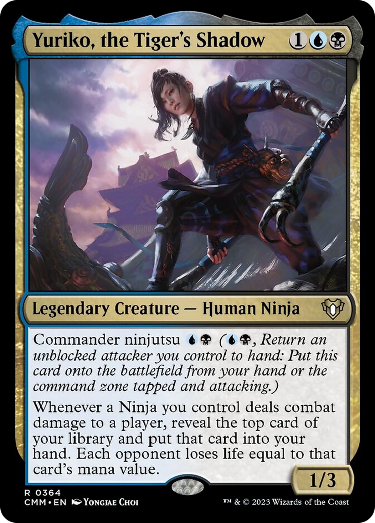 Yuriko, the Tiger's Shadow [Commander Masters] | Fandemonia Ltd