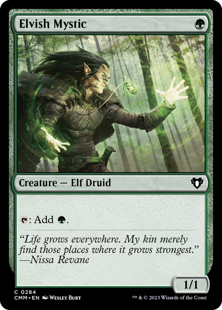 Elvish Mystic [Commander Masters] | Fandemonia Ltd