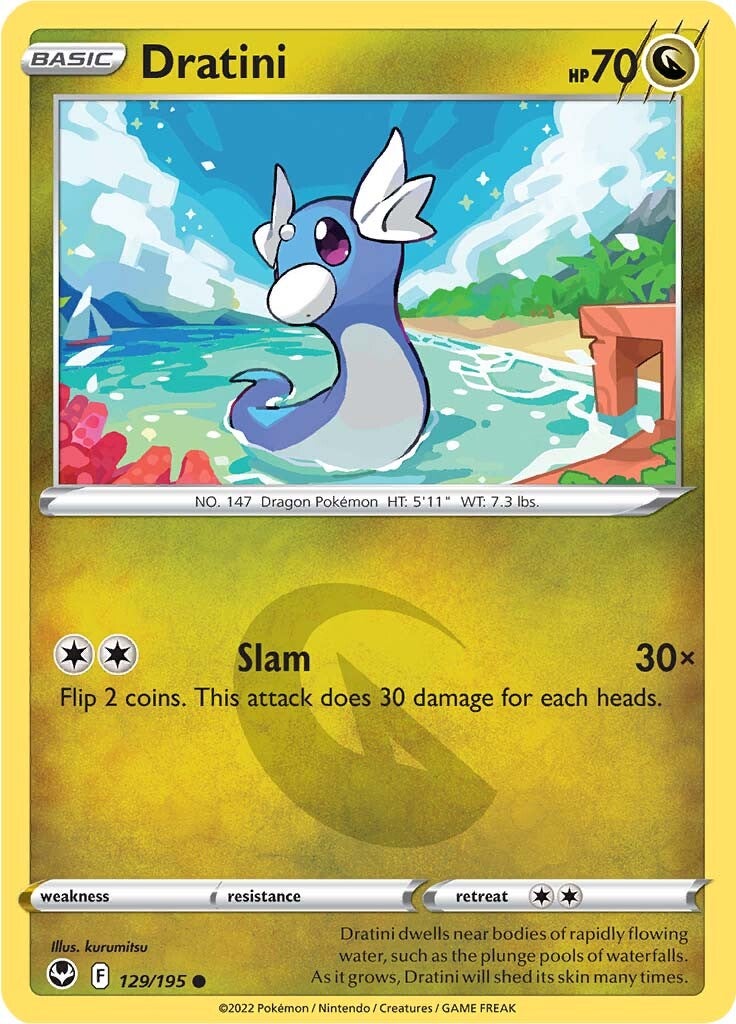 Dratini (129/195) [Sword & Shield: Silver Tempest] | Fandemonia Ltd