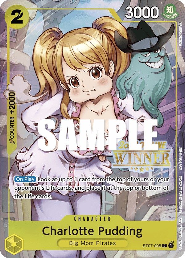 Charlotte Pudding (Offline Regional 2023) [Winner] [One Piece Promotion Cards] | Fandemonia Ltd