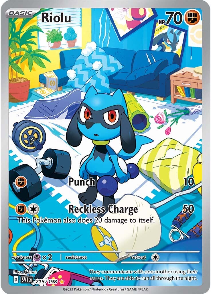 Riolu (215/198) [Scarlet & Violet: Base Set] | Fandemonia Ltd