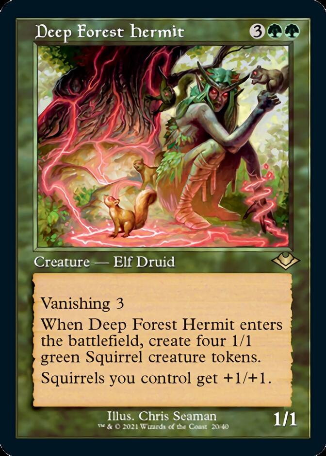 Deep Forest Hermit (Retro Foil Etched) [Modern Horizons] | Fandemonia Ltd