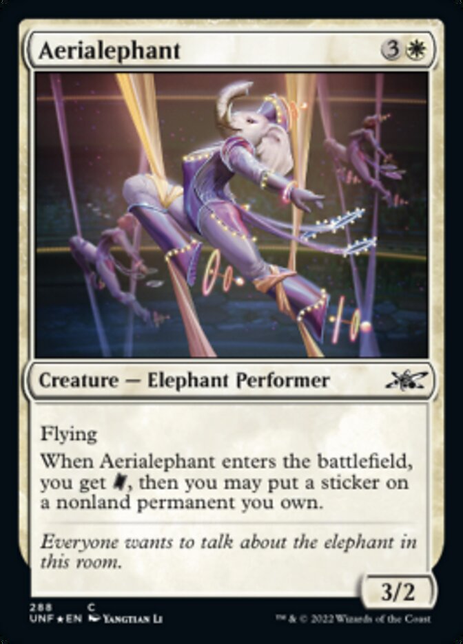 Aerialephant (Galaxy Foil) [Unfinity] | Fandemonia Ltd