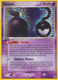 Unown (?) (?/28) [EX: Unseen Forces] | Fandemonia Ltd