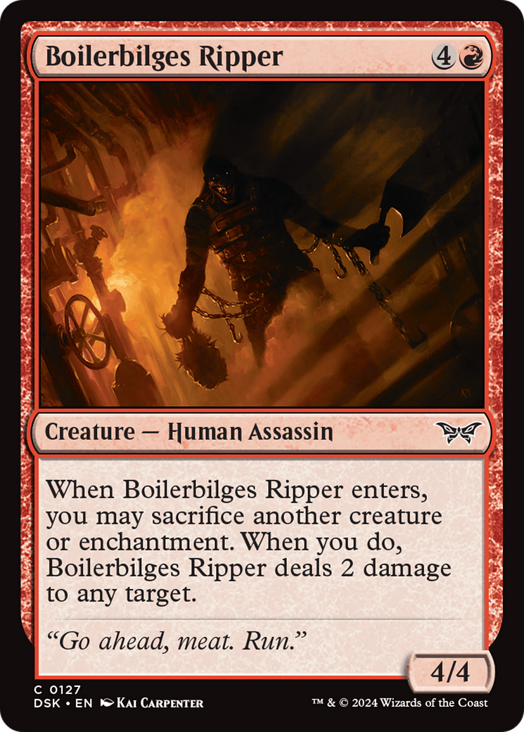 Boilerbilges Ripper [Duskmourn: House of Horror] | Fandemonia Ltd