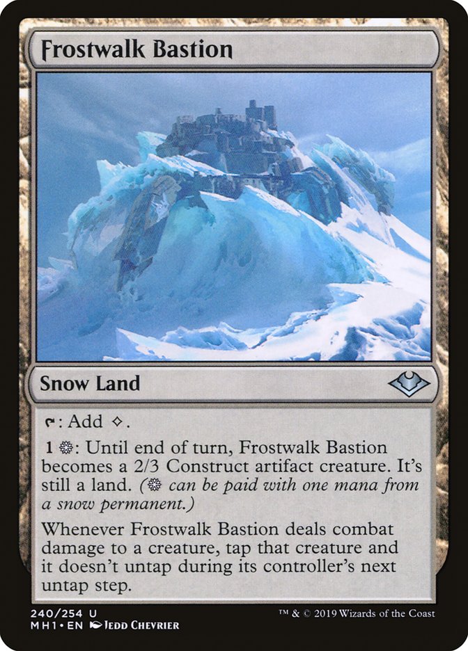 Frostwalk Bastion [Modern Horizons] | Fandemonia Ltd