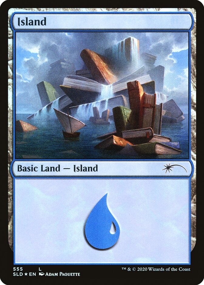 Island (Well Read) (555) [Secret Lair Drop Promos] | Fandemonia Ltd