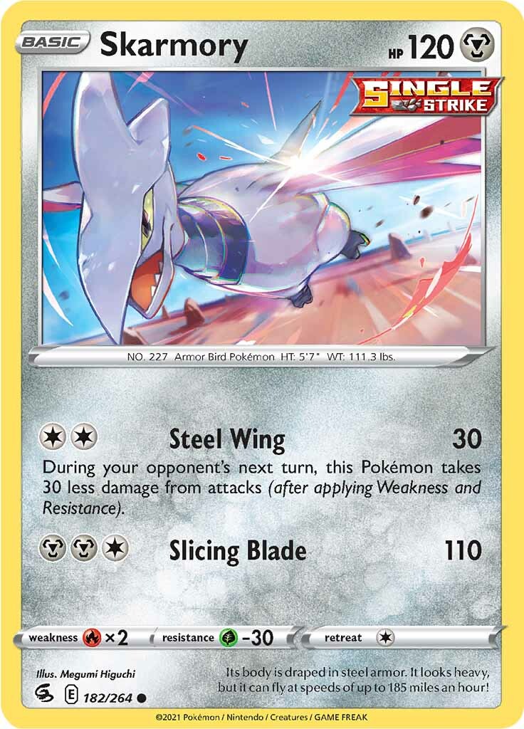 Skarmory (182/264) [Sword & Shield: Fusion Strike] | Fandemonia Ltd