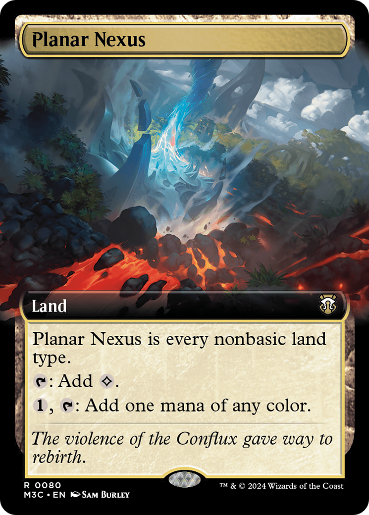 Planar Nexus (Extended Art) [Modern Horizons 3 Commander] | Fandemonia Ltd