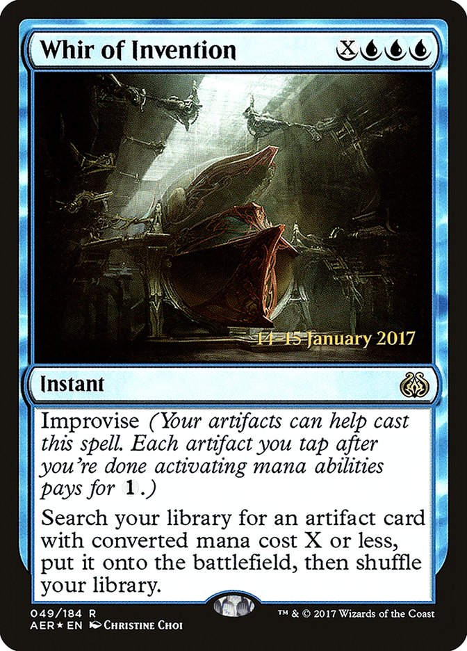 Whir of Invention [Aether Revolt Prerelease Promos] | Fandemonia Ltd