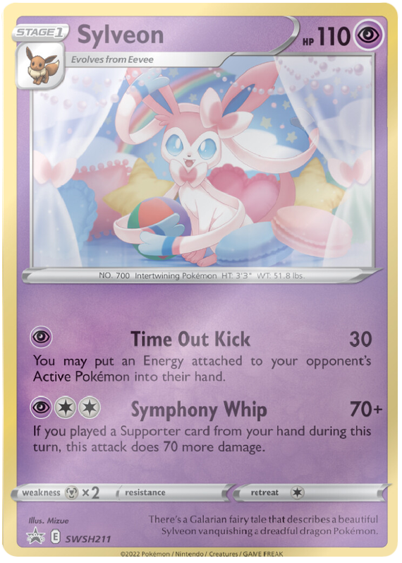 Sylveon (SWSH211) [Sword & Shield: Black Star Promos] | Fandemonia Ltd