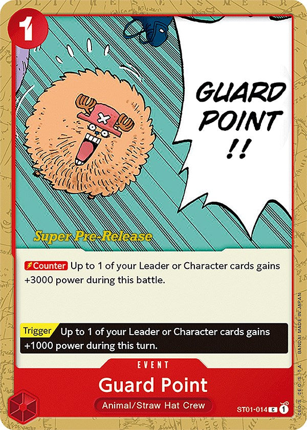 Guard Point [Super Pre-Release Starter Deck: Straw Hat Crew] | Fandemonia Ltd