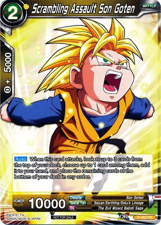 Scrambling Assault Son Goten (P-062) [Promotion Cards] | Fandemonia Ltd