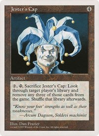 Jester's Cap (Oversized) [Oversize Cards] | Fandemonia Ltd