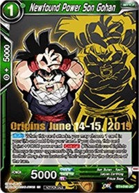 Newfound Power Son Gohan (Origins 2019) (BT4-048_PR) [Tournament Promotion Cards] | Fandemonia Ltd