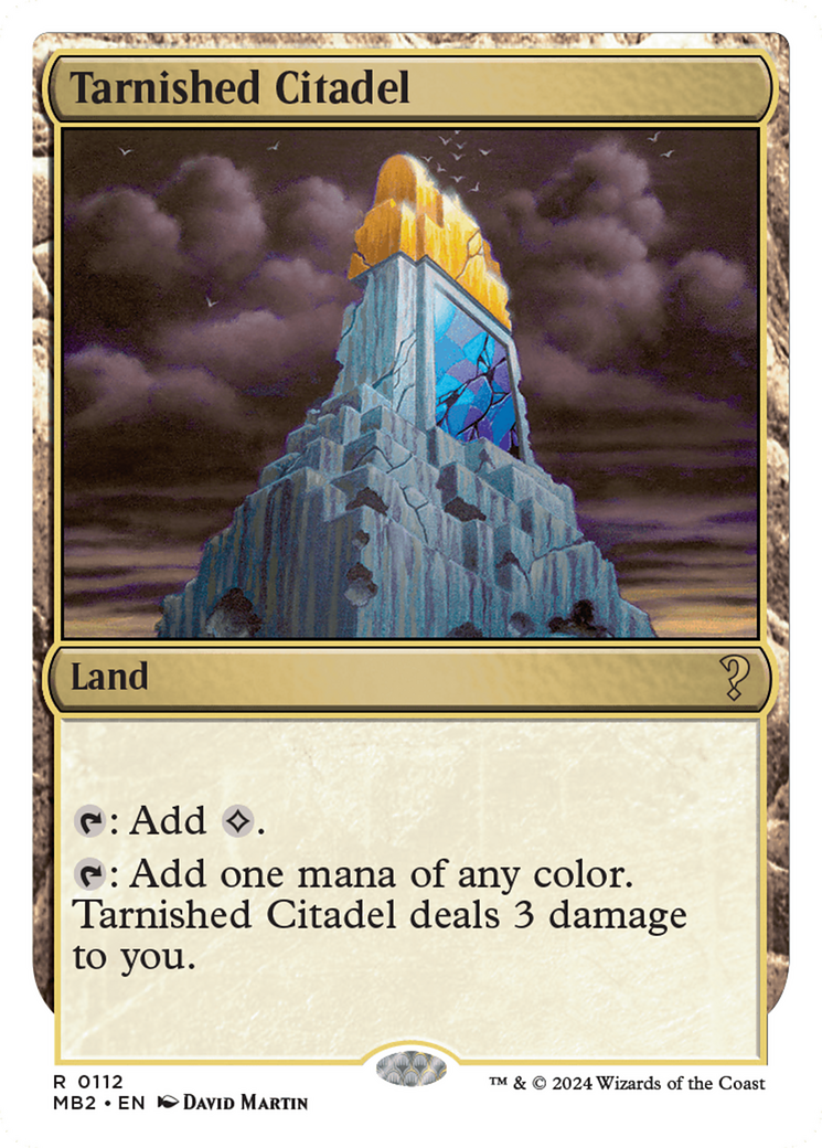 Tarnished Citadel (White Border) [Mystery Booster 2] | Fandemonia Ltd