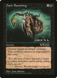 Dark Banishing (Oversized) [Oversize Cards] | Fandemonia Ltd