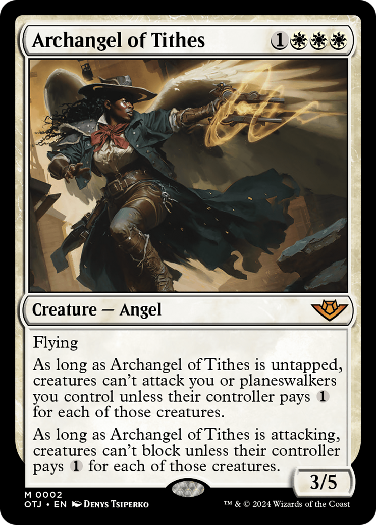 Archangel of Tithes [Outlaws of Thunder Junction] | Fandemonia Ltd